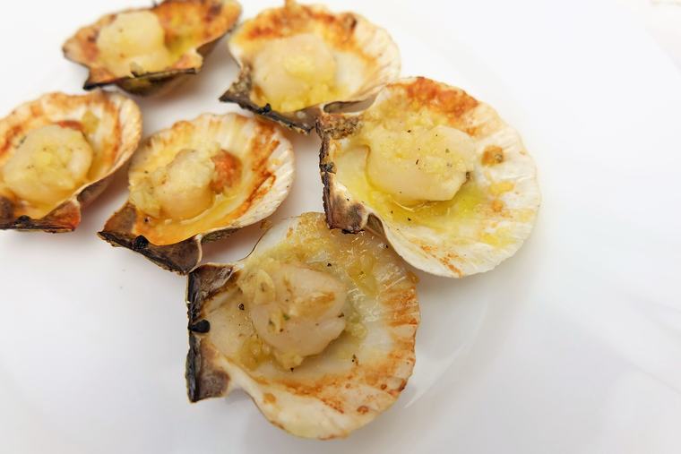 ホタテのバター焼きのイメージ
