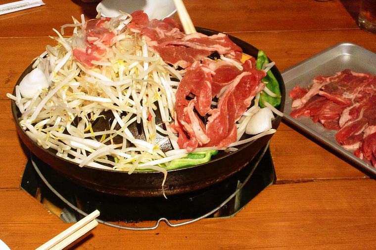 ジンギスカン鍋のイメージ