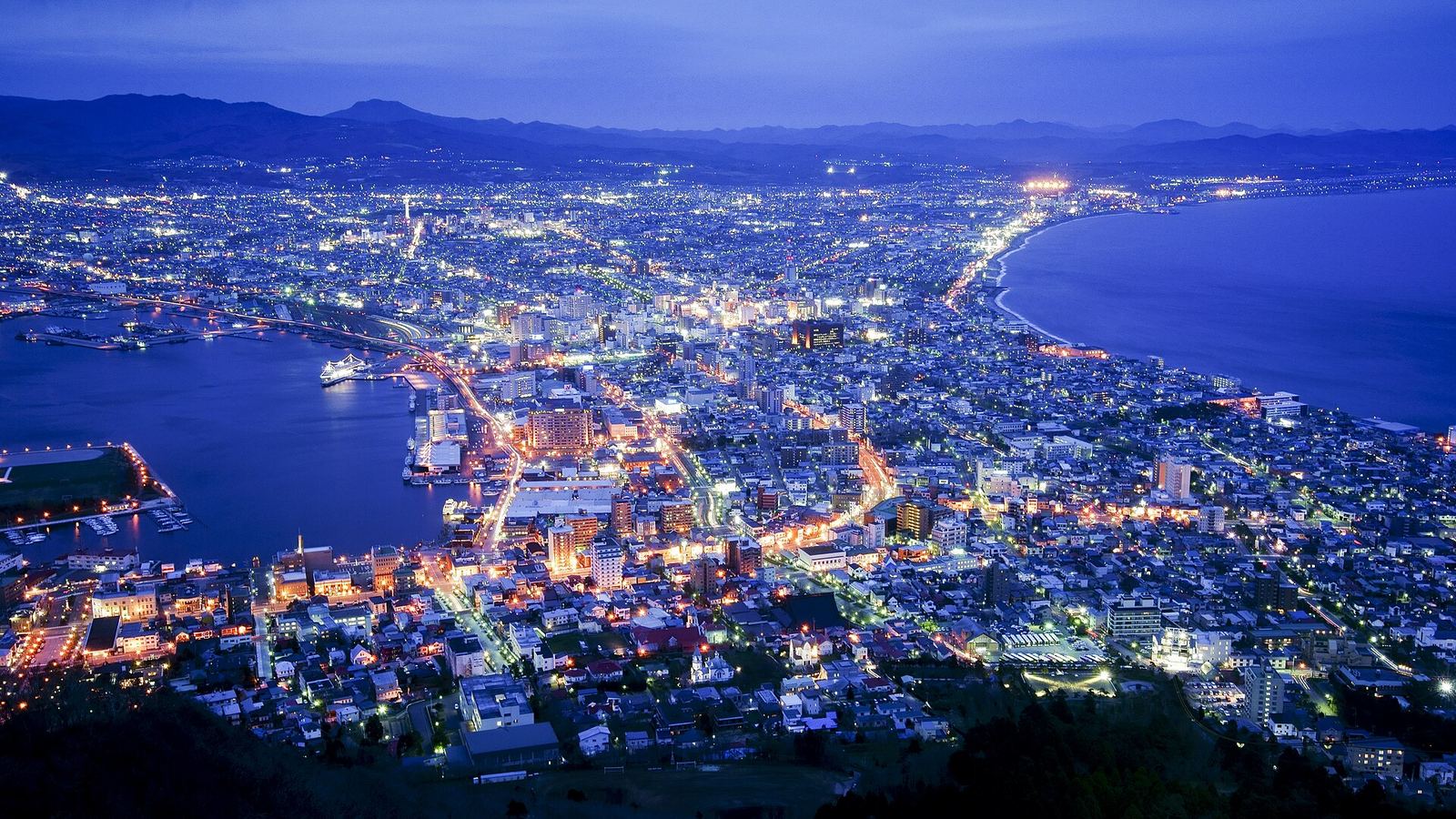 函館山からの夜景